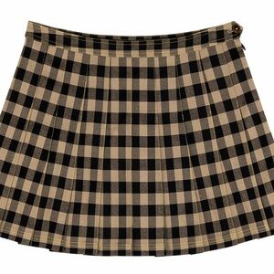 ROWING BLAZERS

Women's Pleated Check Skirt Brown Black Check
$178